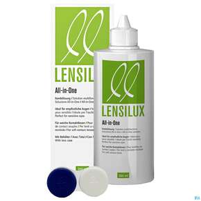 Kontaktlinsen-pflegemittel Lensilux All In One/weiche Linsen Kombilösung+behaelter 360ml, A-Nr.: 3735297 - 01