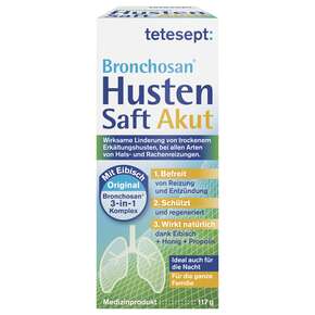 tetesept Bronchosan HustenSaft Akut100ml, A-Nr.: 5388635 - 01