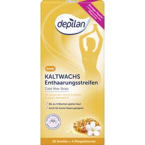 Depilan Kaltwachsstreifen Body 20Stk, A-Nr.: 4094110 - 01