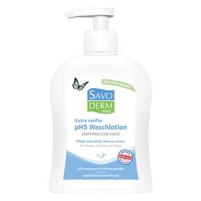 Savoderm med Extra Sanfte pH5 Waschlotion mit Pumpe 250ml, A-Nr.: 5406327 - 01