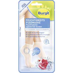 Burgit Feuchtigkeits Fußmaskensocken 1Paar, A-Nr.: 5759362 - 01