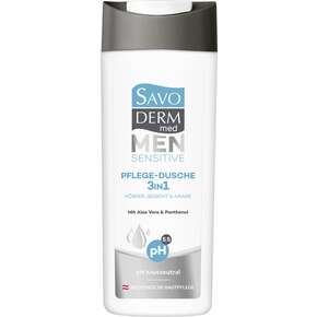 Savoderm med MEN SENSITIVE Pflege-Dusche 300ml, A-Nr.: 4343808 - 01