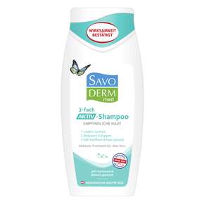 Savoderm med 3-fach Aktiv-Shampoo 250ml, A-Nr.: 5406273 - 01