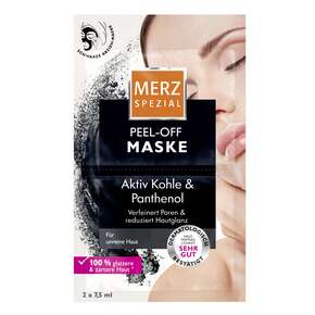 Merz Spezial Peel-Off Aktiv Kohle Maske 2 x 7,5ml, A-Nr.: 5074316 - 01