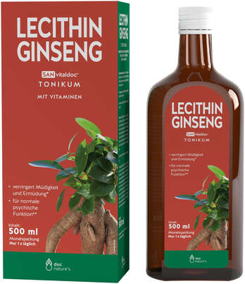 doc nature‘s LECITHIN GINSENG Tonikum, A-Nr.: 5940564 - 01