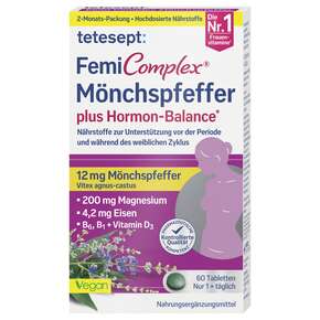 tetesept Femi Complex Mönchspfeffer 60 STK, A-Nr.: 5967445 - 01