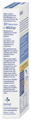 tetesept Magnesium 500 + Kalium FTa 30ST, A-Nr.: 5074919 - 04