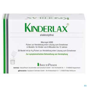 Kinderlax Elektrolytfrei Beutel 30st, A-Nr.: 4769252 - 01