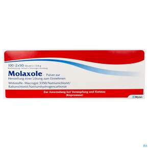 Molaxole Pulver lösung.z.einnehmen Beutel 2x50 100st, A-Nr.: 4230004 - 01