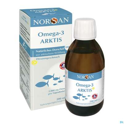 Omega -3 Norsan Arktis/oel +vitamin D3 200ml, A-Nr.: 5440755 - 01