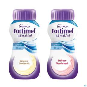 Fortimel 1.5kcal 200ml Sortiert Fruchtig 24st, A-Nr.: 3237636 - 01