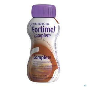 Fortimel/complete 200ml Vitalflasche Schoko 6x4 24st, A-Nr.: 3664781 - 01