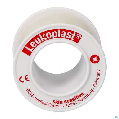 Rollenpflaster Leukoplast Skin Sensitive Fixierverband Silikon Spule 2,5cmx 2,6m 76173 1st, A-Nr.: 5109865 - 02