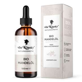 von Kinsky® Bio Mandelöl 100 % rein &amp;amp; kaltgepresst, A-Nr.: 5987407 - 01