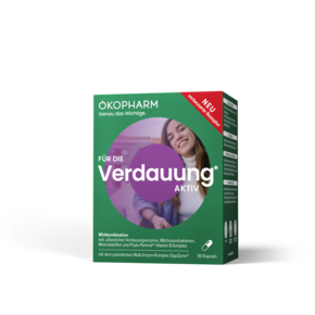 Ökopharm® Wirkkombination für die Verdauung aktiv Kapseln 90 ST, A-Nr.: 5950918 - 01
