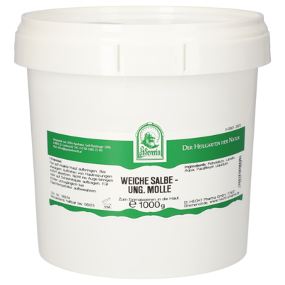 WEICHE SALBE - UNG. MOLLE 1000 G, A-Nr.: 5341384 - 01