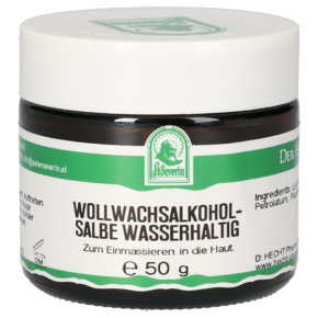 WOLLWACHSALKOHOLSALBE WASSERHALTIG 50 G, A-Nr.: 5650820 - 01