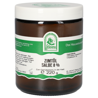 ZIMTOEL SALBE 8%, A-Nr.: 5340427 - 01