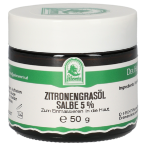 ZITRONENGRASOEL 5% SALBE 50 G, A-Nr.: 5677084 - 01