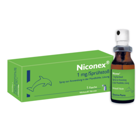 Niconex® Spray lindert Rauchverlangen und Entzugserscheinungen, A-Nr.: 4972591 - 01