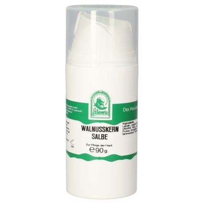 Sie sehen eine Packung WALNUSSKERN SALBE 90 G, Produktbild: 01 WALNUSSKERN SALBE 90 G, A-Nr.: 5902925 - 01
