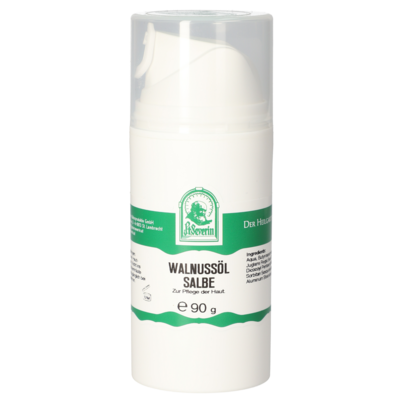 Sie sehen eine Packung WALNUSSOEL SALBE 90 G, Produktbild: 01 WALNUSSOEL SALBE 90 G, A-Nr.: 5881904 - 01