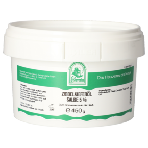 ZIRBELKIEFEROEL SALBE 5% 450 G, A-Nr.: 5802891 - 01