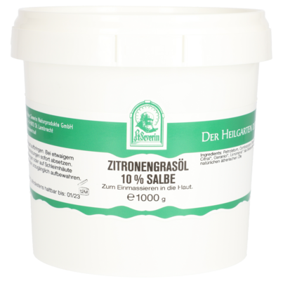 ZITRONENGRASOEL 10% SALBE 220 G, A-Nr.: 5677291 - 01