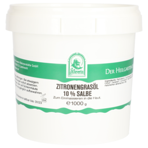 ZITRONENGRASOEL 10% SALBE 1000 G, A-Nr.: 5802951 - 01