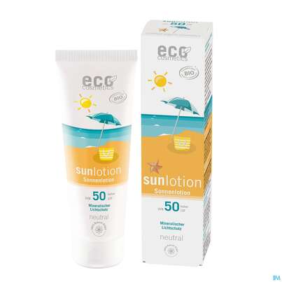 Sonnenprodukte Eco/cosmetics Bio Lotion Lsf50 Ohne Duft 125ml, A-Nr.: 5922359 - 01