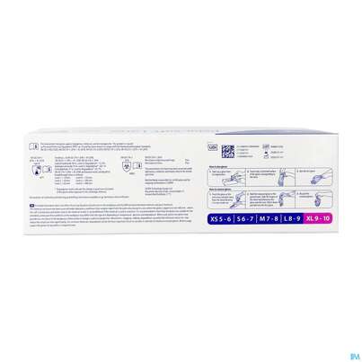 Untersuchungshandschuhe Latex Unsteril Peha/soft Comfort Puderfrei Xl 100st, A-Nr.: 5890688 - 05