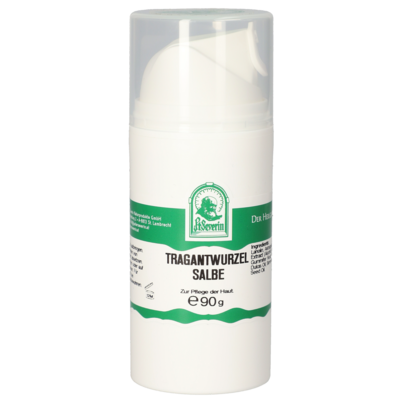 Sie sehen eine Packung TRAGENTWURZEL SALBE 90G, Produktbild: 01 TRAGENTWURZEL SALBE 90G, A-Nr.: 5719084 - 01