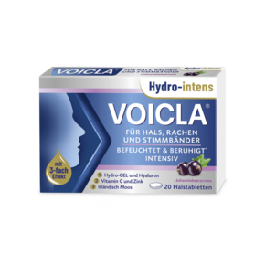VOICLA® Hydro-intens Halstabletten Johannisbeere, A-Nr.: 5940268 - 01