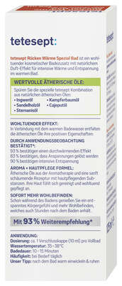 TETESEPT Rücken Wärme Spezial Bad 125ML, A-Nr.: 6003442 - 05