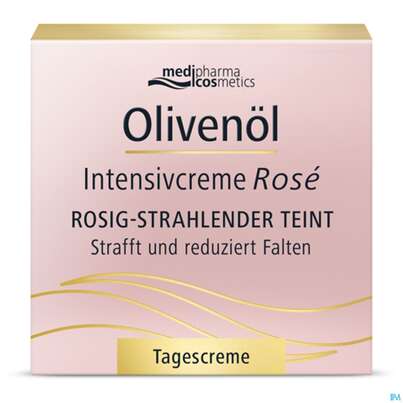 Sie sehen eine Packung Oliven Oel Dr.theiss Intensiv Creme Rose Tag 50ml, Produktbild: 02 Oliven Oel Dr.theiss Intensiv Creme Rose Tag 50ml, A-Nr.: 4834742 - 02