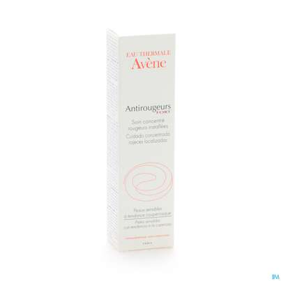 Sie sehen eine Packung Avene Antirougeurs Fort/stark Intensivpflege 30ml, Produktbild: 05 Avene Antirougeurs Fort/stark Intensivpflege 30ml, A-Nr.: 2571623 - 05