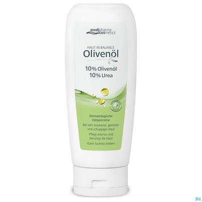 Sie sehen eine Packung Oliven Oel Dr.theiss Haut In Balance Dermatol. Koerpercreme10% U 500ml, Produktbild: 02 Oliven Oel Dr.theiss Haut In Balance Dermatol. Koerpercreme10% U 500ml, A-Nr.: 3479598 - 02