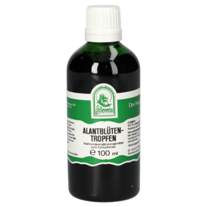 Sie sehen eine Packung ALANTBLUETEN TROPFEN 100ML, Produktbild: 01 ALANTBLUETEN TROPFEN 100ML, A-Nr.: 4878225 - 01