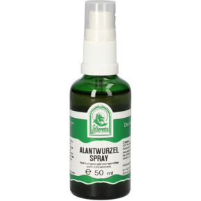 Sie sehen eine Packung ALANTWURZEL SPRAY 50ML, Produktbild: 01 ALANTWURZEL SPRAY 50ML, A-Nr.: 4854897 - 01