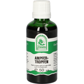 Sie sehen eine Packung AMPFER TROPFEN 50ML, Produktbild: 01 AMPFER TROPFEN 50ML, A-Nr.: 4566454 - 01