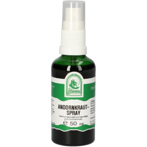 Sie sehen eine Packung ANDORNKRAUT SPRAY 50ML, Produktbild: 01 ANDORNKRAUT SPRAY 50ML, A-Nr.: 4443378 - 01