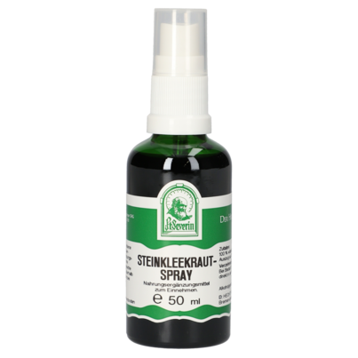 Sie sehen eine Packung STEINKLEEKRAUT SPRAY 50 ML, Produktbild: 01 STEINKLEEKRAUT SPRAY 50 ML, A-Nr.: 4444975 - 01