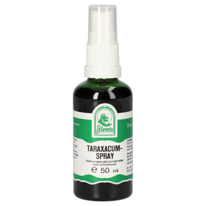 Sie sehen eine Packung TARAXACUM SPRAY 50 ML, Produktbild: 01 TARAXACUM SPRAY 50 ML, A-Nr.: 4445012 - 01
