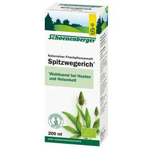 Schoenenberger Bio-Pflanzensaft Spitzwegerich, A-Nr.: 2579292 - 01