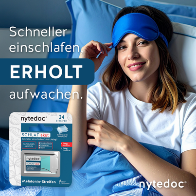nytedoc® Schlaf akut Melatonin-Streifen, A-Nr.: 5959747 - 02