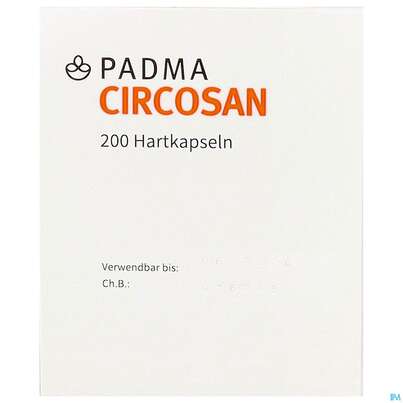 Sie sehen eine Packung Padma Circosan Kapseln 200st, Produktbild: 07 Padma Circosan Kapseln 200st, A-Nr.: 3780889 - 07