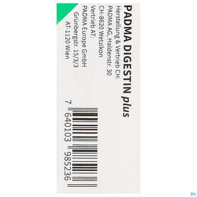 Padma Kapseln Digestin Plus Verdauung 60st, A-Nr.: 5671704 - 08