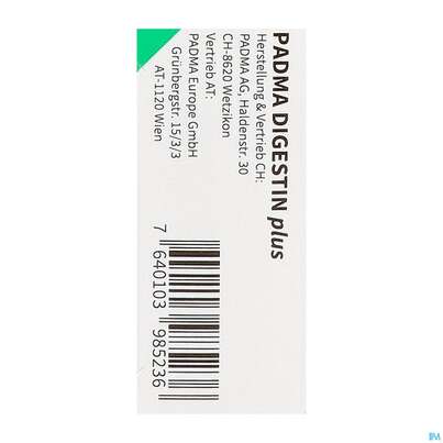 Padma Kapseln Digestin Plus Verdauung 60st, A-Nr.: 5671704 - 09