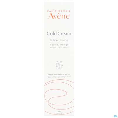 Sie sehen eine Packung Avène Cold Cream Creme 100ml, Produktbild: 02 Avène Cold Cream Creme 100ml, A-Nr.: 4763539 - 02
