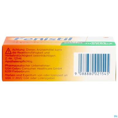 Fenistil Drag 1mg 30st, A-Nr.: 0021545 - 01